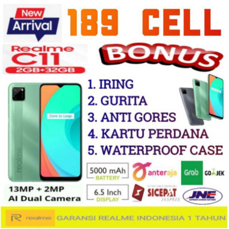 REALME C25Y C25 Y RAM 4/64 GB | C11 2/32 GB GARANSI RESMI REALME INDONESIA