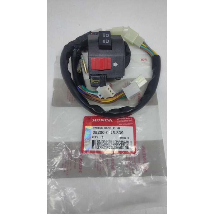 COD PREMIUM ORIGINAL Holder Tombol Switch Saklar Sakelar Sein Dim Klakson Kiri Astrea Grand COD