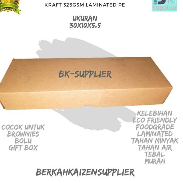 

JWH Box Brownies Kraft L 10pcs / Box Kraft / Craft Box / Box Brownis / Gift Box / Snack Box / Dus Ro