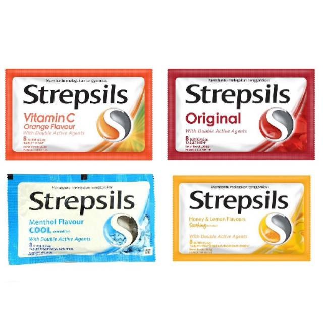 Strepsils / Permen Strepsils / Melegakan Tenggorokan