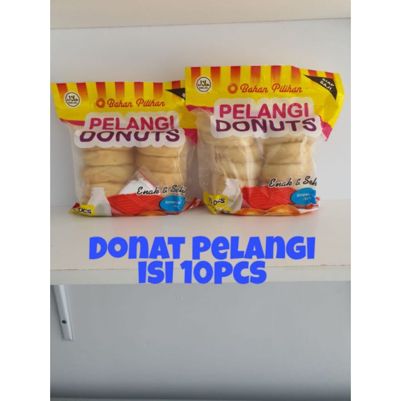 

DONAT PELANGI ISI 10