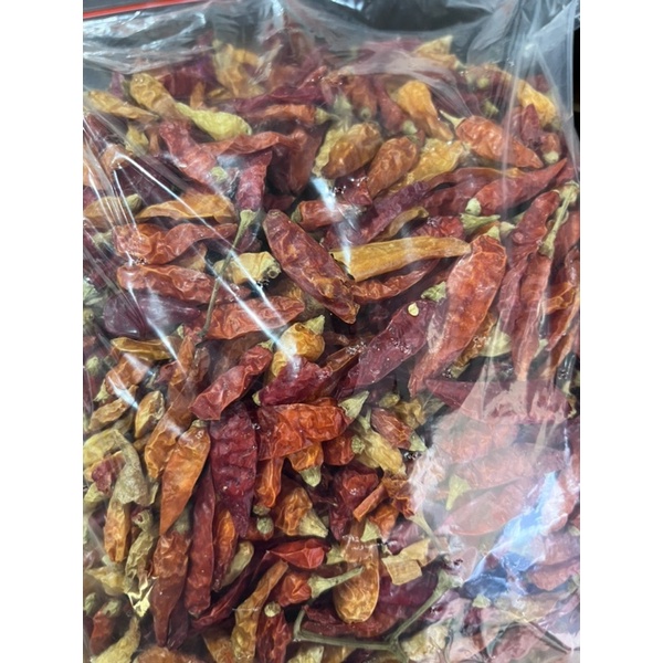 

Cabe rawit kering hunan xiao mi la jiao gan 湖南小米辣椒干 250gr