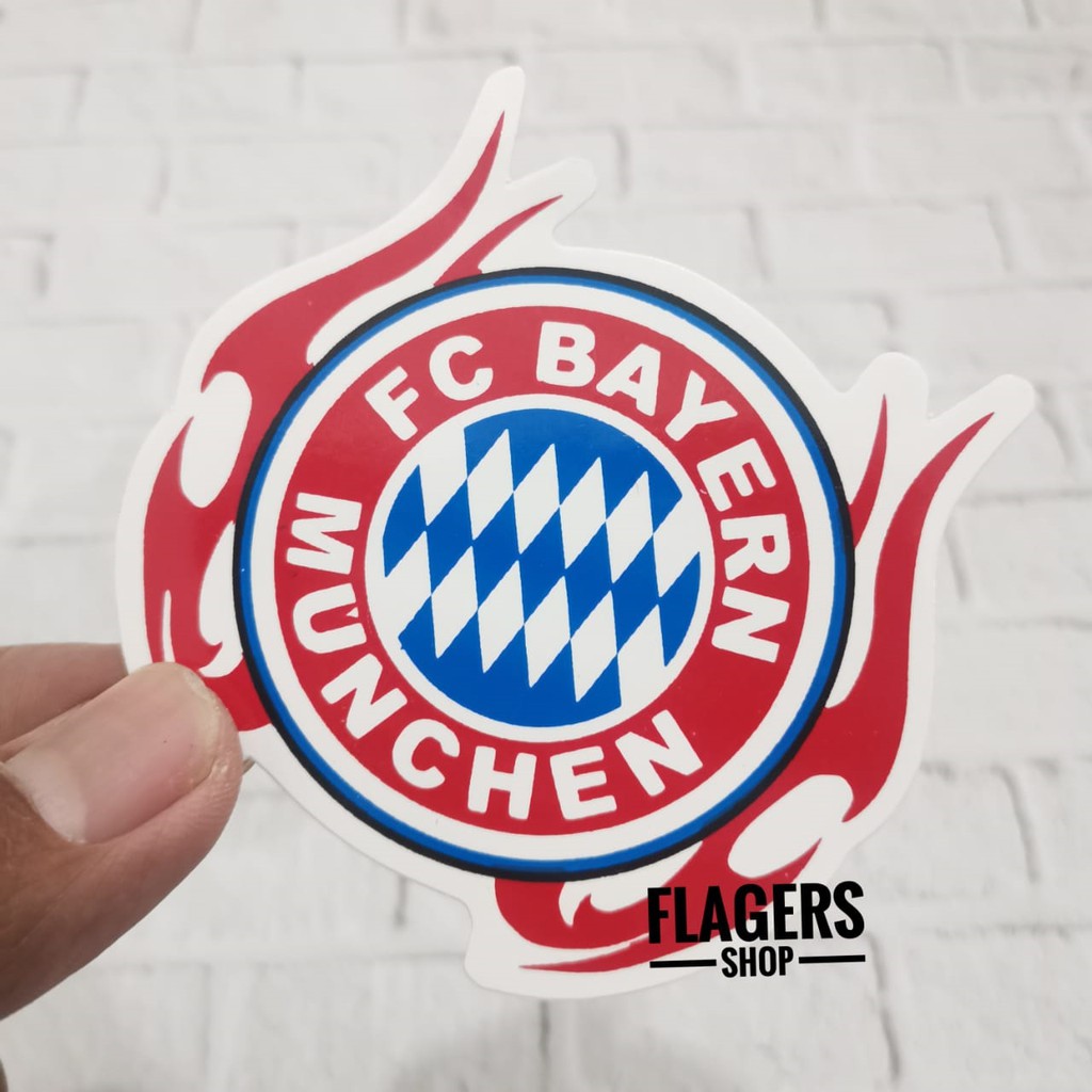 Stiker Bayern Munchen / FC Hollywood / Stiker Klub Bola / Club Sticker / Stiker Mobil Motor