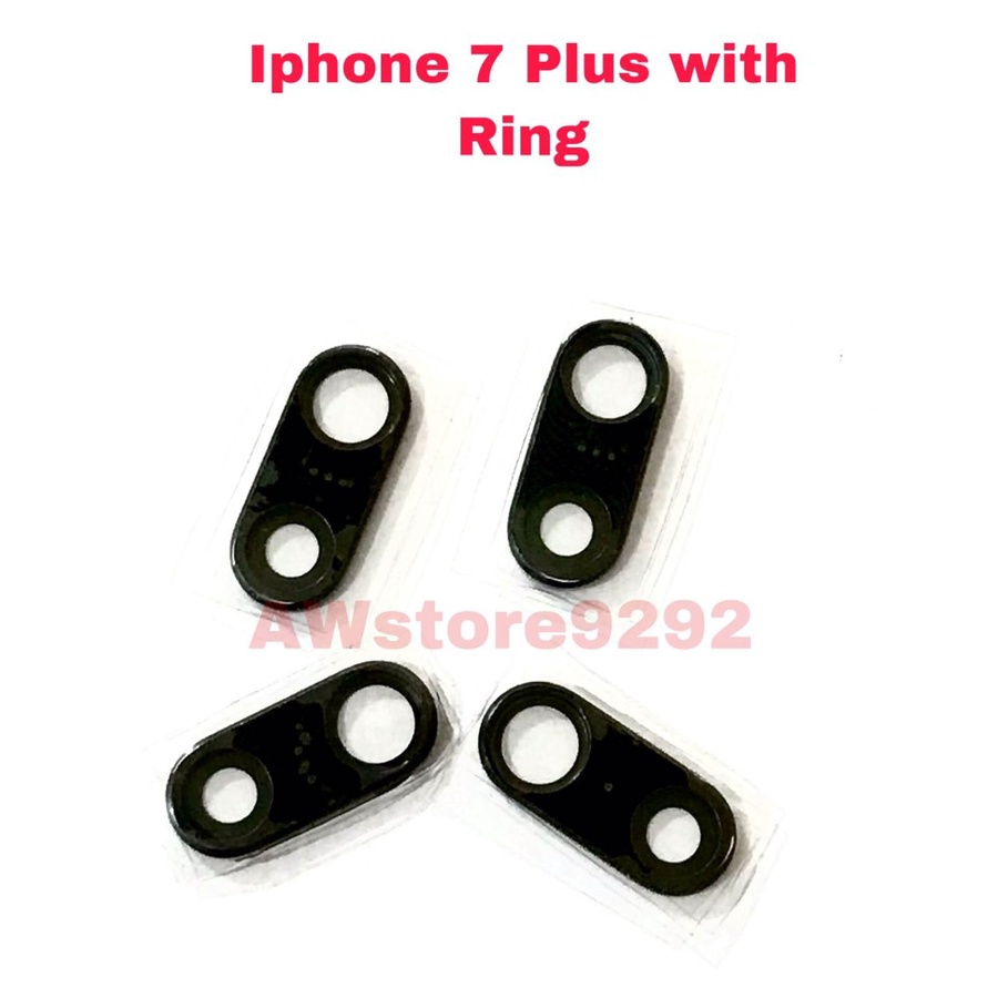 Lensa kamera kaca kamera belakang iP 7 Plus 7+ WITH RING IP7+ With Ring