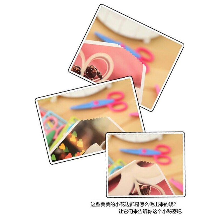 

Murah Gunting / Scissor Zig Zag Warna Warni Elegan