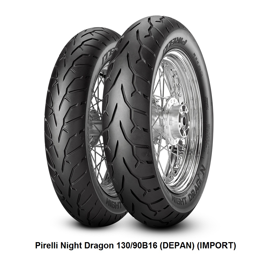 Pirelli Night Dragon 130/90B16 (DEPAN) (IMPORT) 2211500