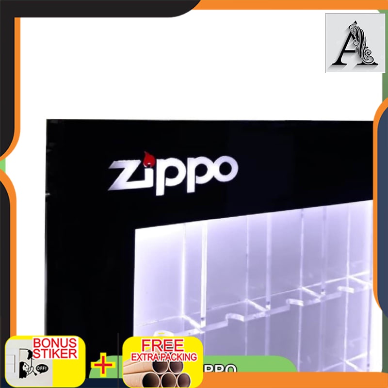 

Promo Hard Case Zippo Collection Acrylic Slim Edition ISI 25 LIGHTING...! - Hitam