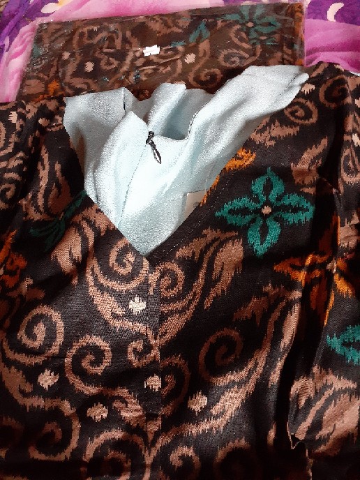 Bisa Cod !!! Couple Gamis Andini | Couple Batik Terbaru | Harga Sudah 1 Set