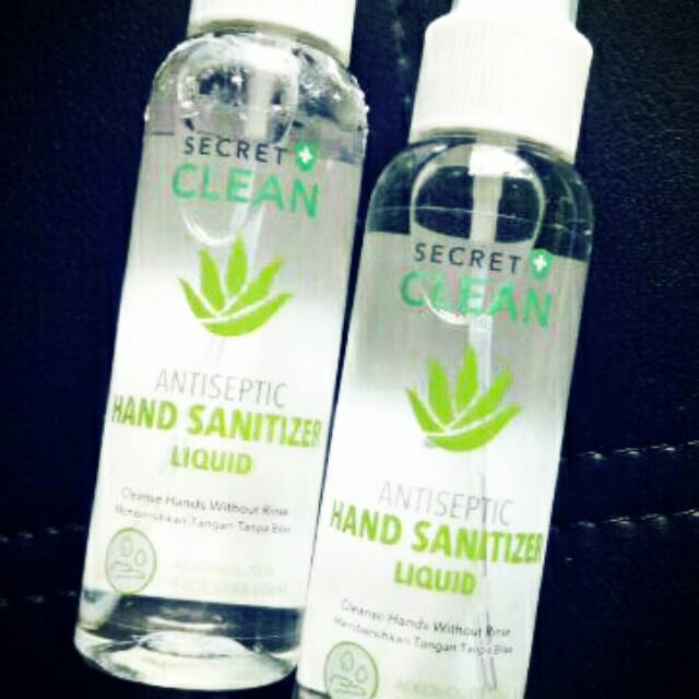 Secret clean hand sanitizer