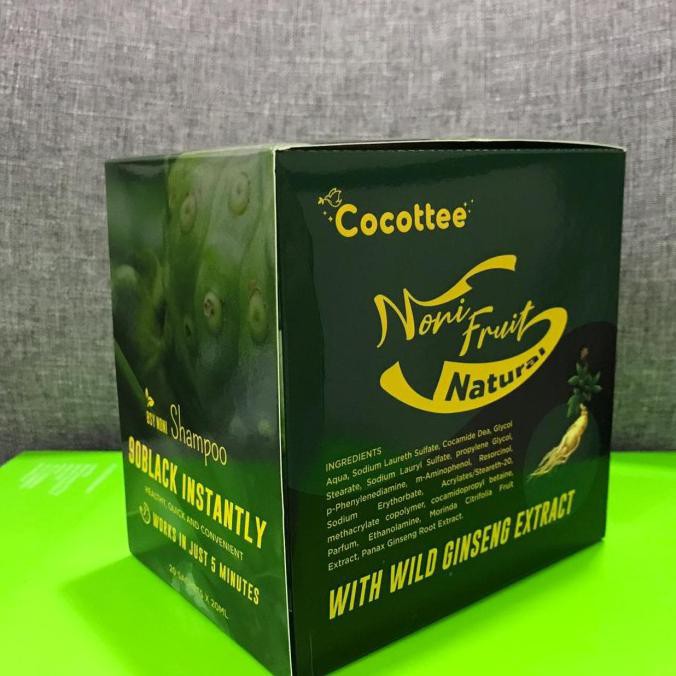 Cocottee Noni Hair Magic Shampoo Bpom - Bsy Go Black - Bsy Shampo Noni Ori New