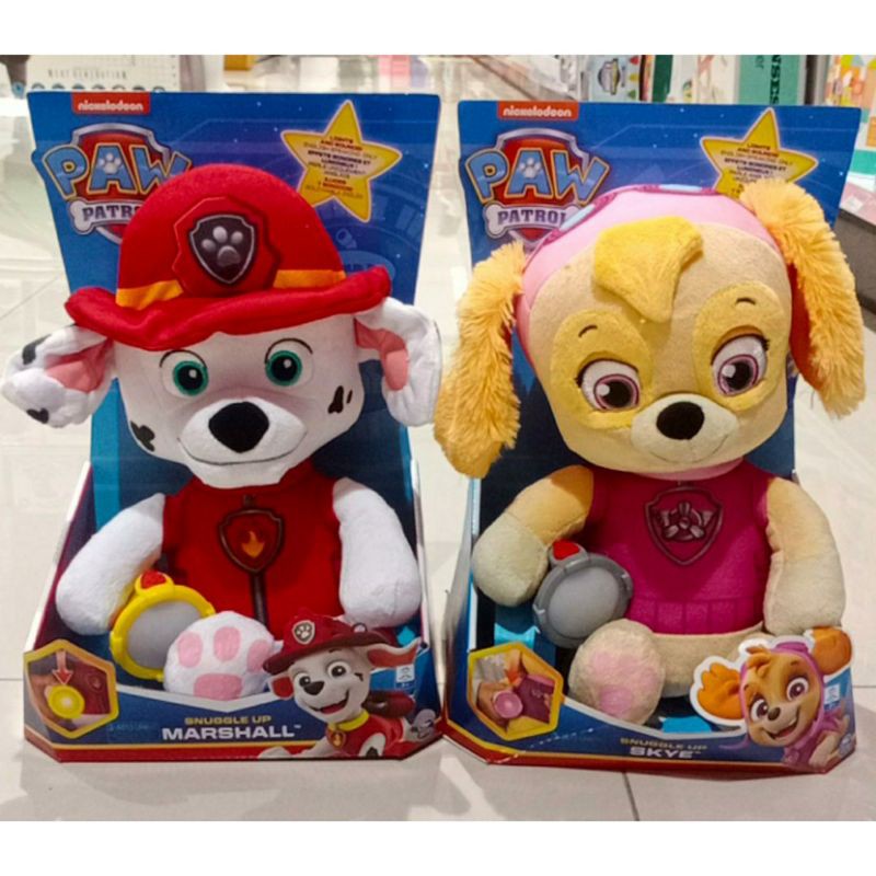 Paw Patrol Snuggle Up Plush Marshall / Skye / Chase