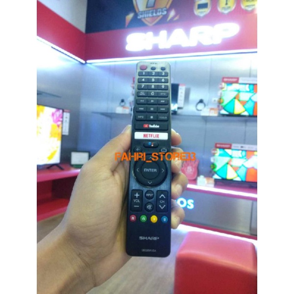 Remote Sharp Tv Android 2K 4K Original 100% asli GB328WJSA / GB326WJSA