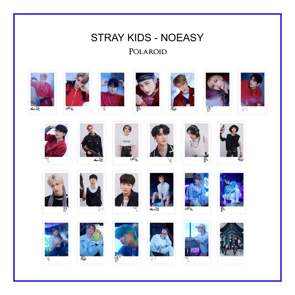 Polaroid Stray Kids Noeasy