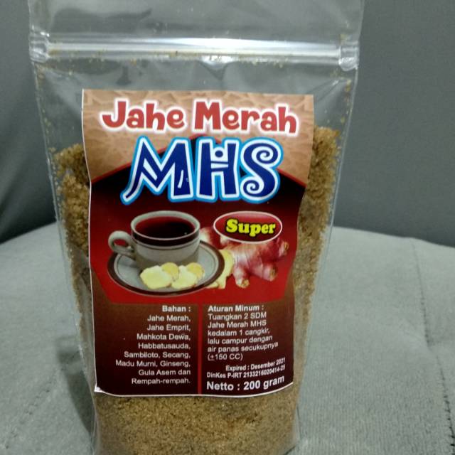 

Jahe Merah Super MHS
