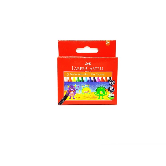 

PASTEL-DRY-OIL- WAX CRAYON FABER CASTELL REGULER 75MM 12 ECER!! -OIL-DRY-PASTEL.
