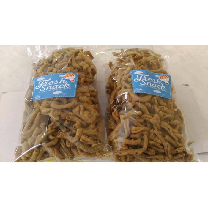 

Keripik Usus Ayam FRESH SNACK 500gr Kripik Usus Renyah