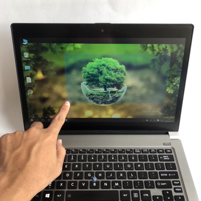 laptop toshiba mewah - i7 gen 5 - slim Touch - Ram 16 SSD 256GB