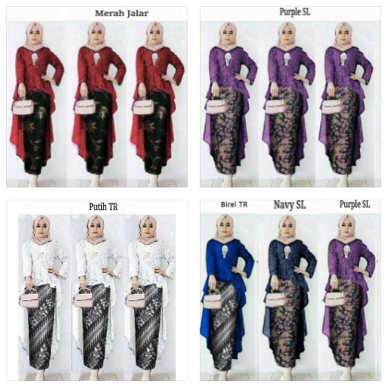 kebaya wisuda anak remaja ABG/kebaya muslimah/kebaya jawa/kebaya batik brukat/kebaya pagar ayu akad 