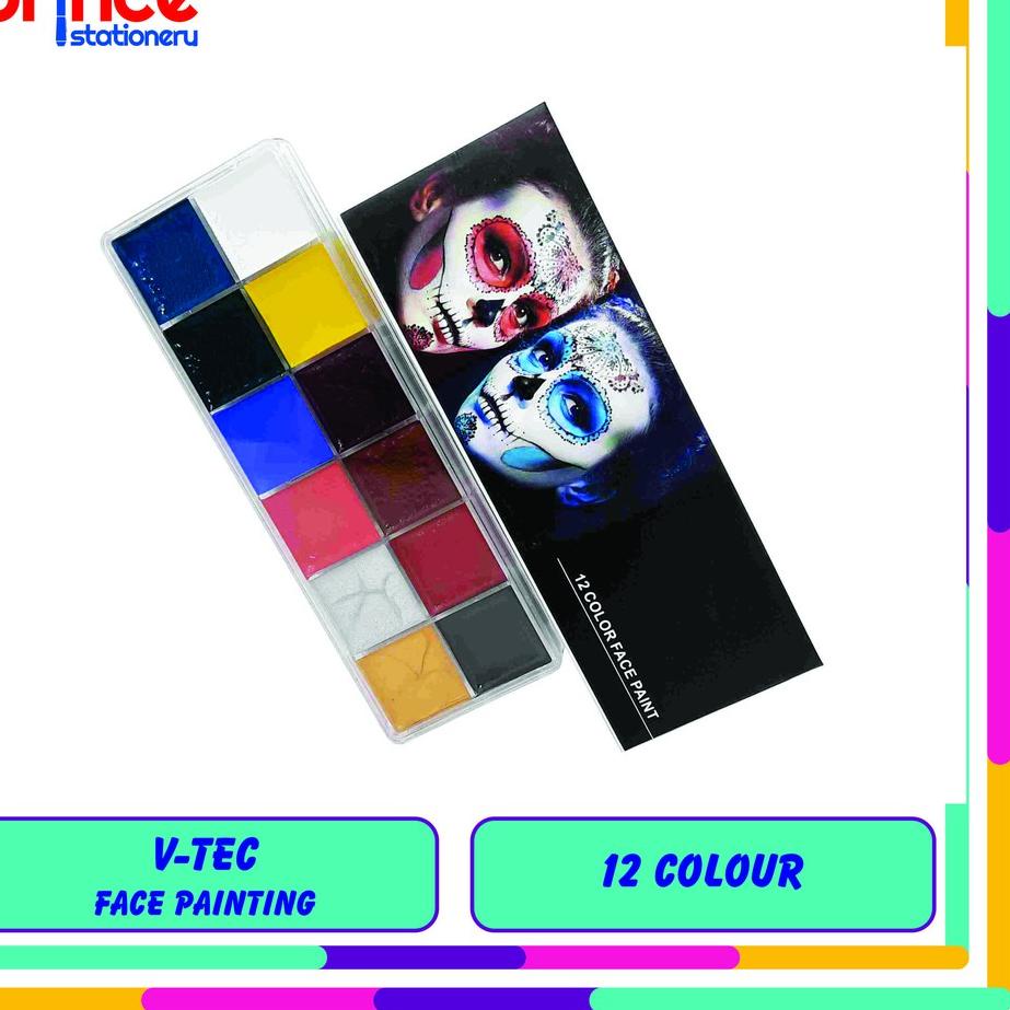 

ツ V-TEC FACE PAINTING 12 WARNA 1912 Recomend