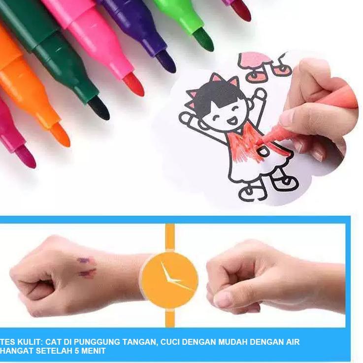 

⸨QuG ♜⸩ Smilepea 208pcs Crayon Mewarnai Pensil Krayon Warna Alat Menggambar atau Mewarnai ||Bayar Di Tempat