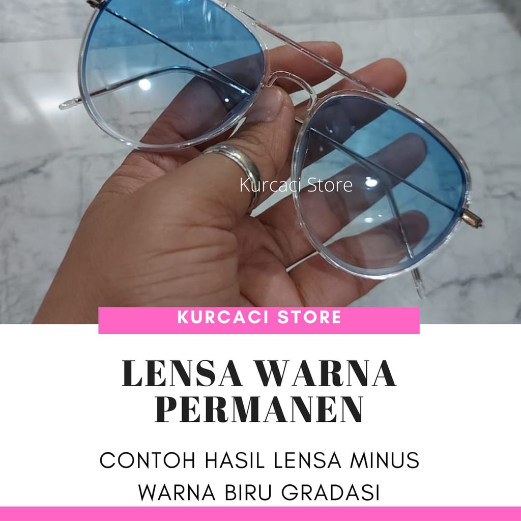 Lensa Kacamata Warna, Lensa Minus Warna, Lensa Minus Warna Gradasi, Lensa Minus Warna Permanen (9)