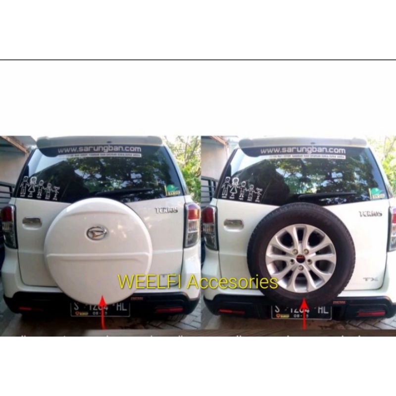 Sarung roda terios Original Cover Ban