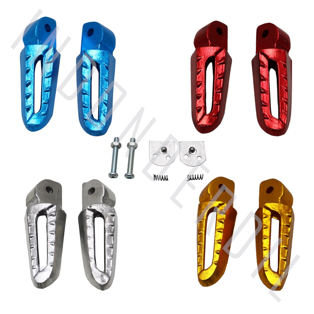 Footstep-Foot Step-Pijakan Belakang Variasi Warna Hoinda Matic Beat FI-Karbu-Lama/Revo Absolute/Blade/Spacy/Vario Injection 125-150 Merah-Biru-Emas-Silver