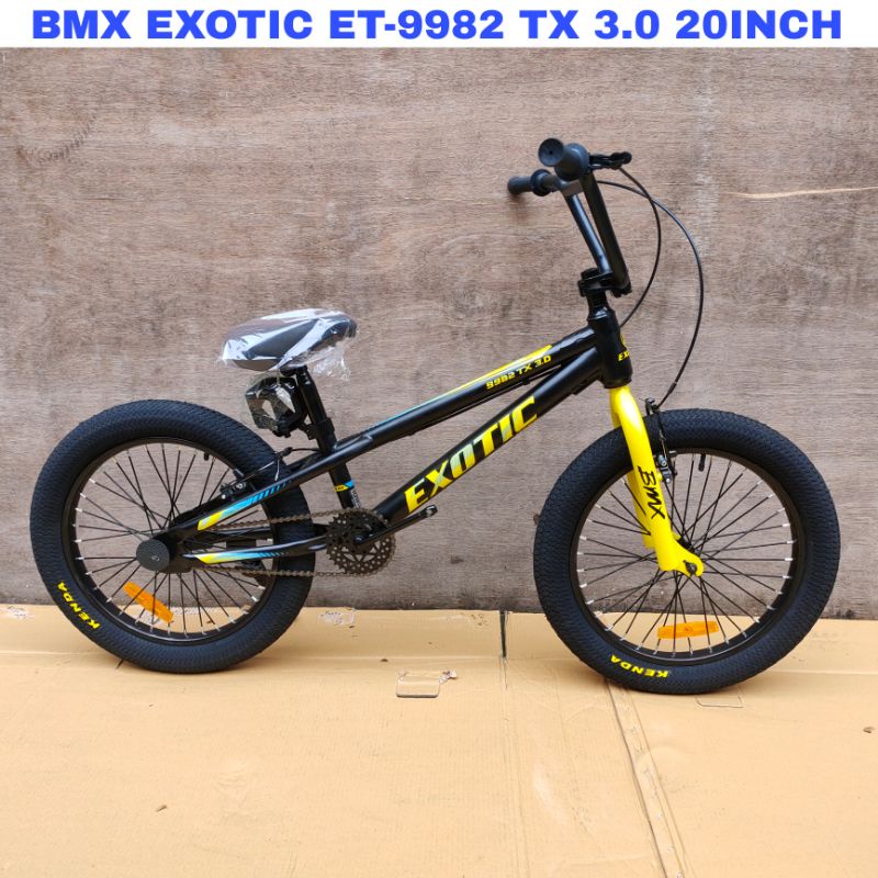 Sepeda BMX Exotic ET-9982 3.0 20Inch Hi-ten stell
