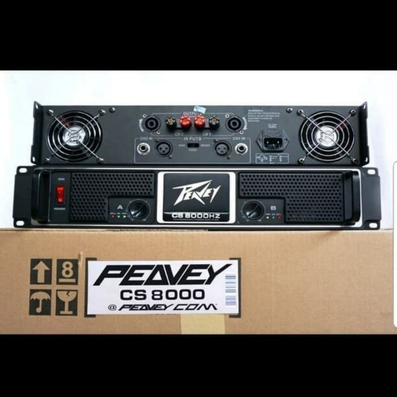 POWER AMPLIFIER PEAVEY CS 8000 HZ PEAVEY CS8000 HZ