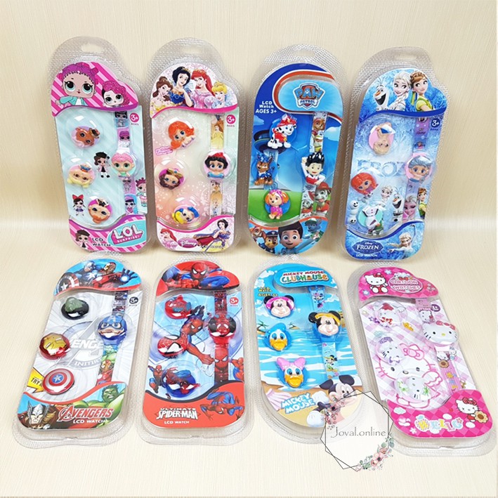 JAM TANGAN ANAK 4 IN 1 KARAKTER JAM TANGAN ANAK DIGITAL JAM TANGAN ANAK 4 IN 1 KARAKTER JAM TANGAN ANAK DIGITAL