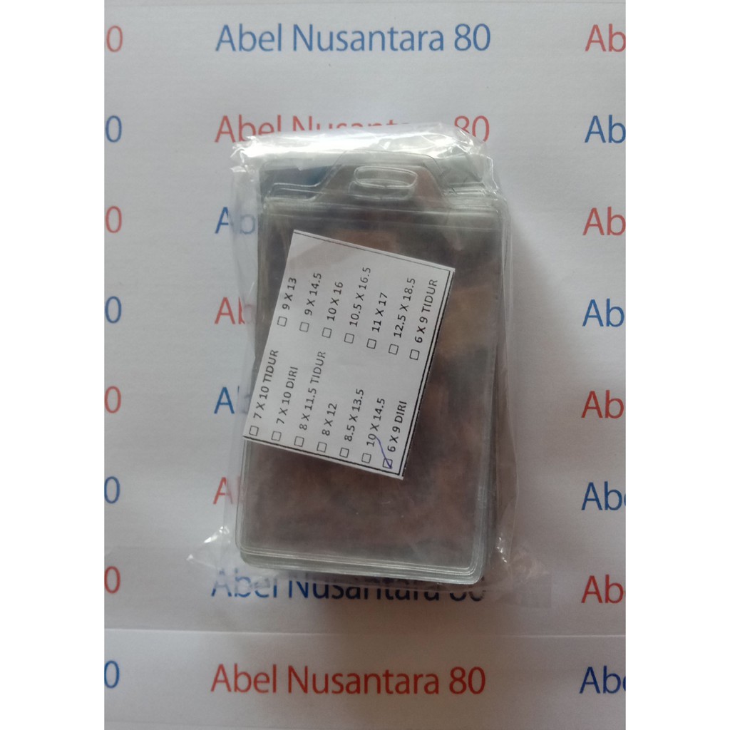 Plastik Panitia 6x9 Diri