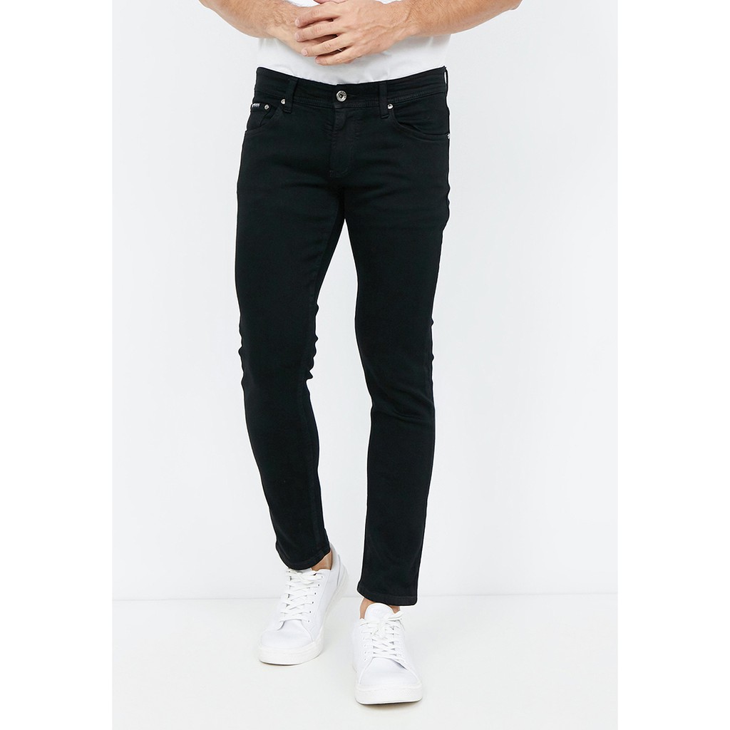 JBBoss Celana Panjang Charlie Denim Stretch Skinny Jeans (Hitam)