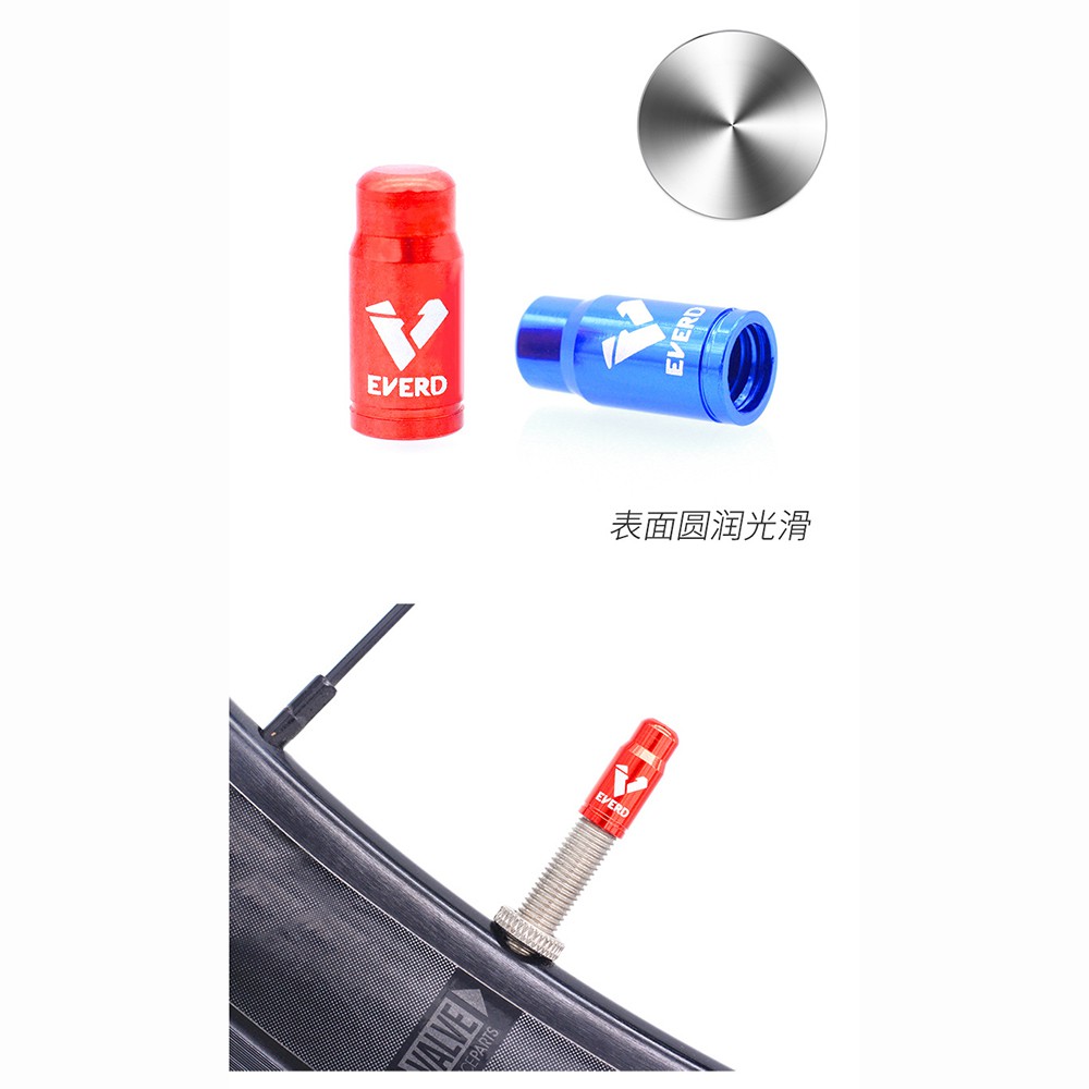 Tutup Pentil Ban Sepeda Presta Valve Cap - EV3A2 - Red