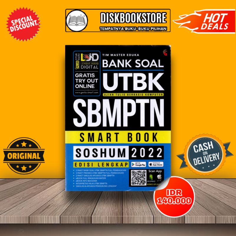 BUKU UTBK SBMPTN 2022 BUKU SBMPTN SOSHUM BANK SOAL UTBK SBMPTN SOSHUM 2022