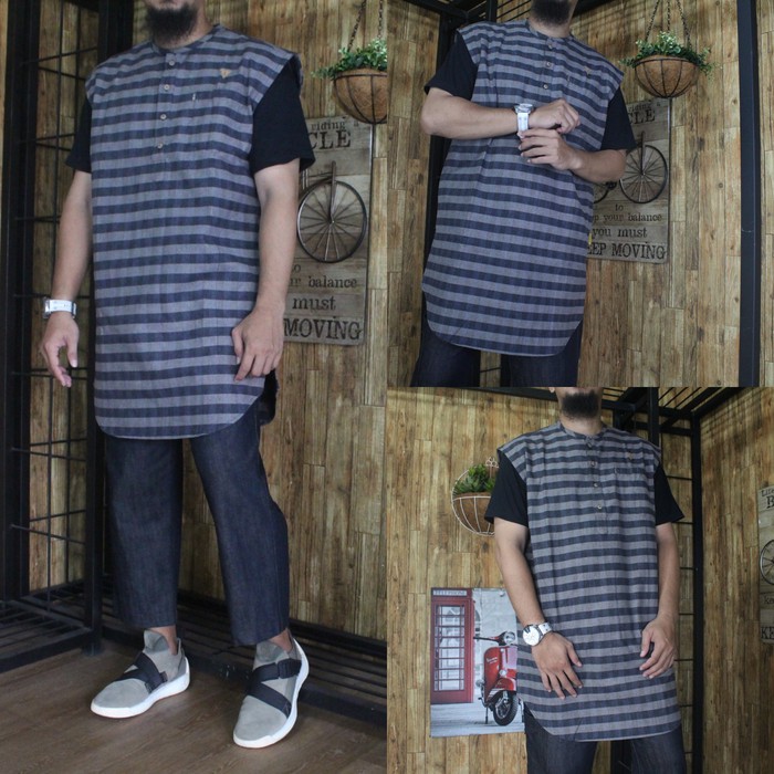 Rompi oblong al amwa - rompi sholat al amwa muslim terbaru