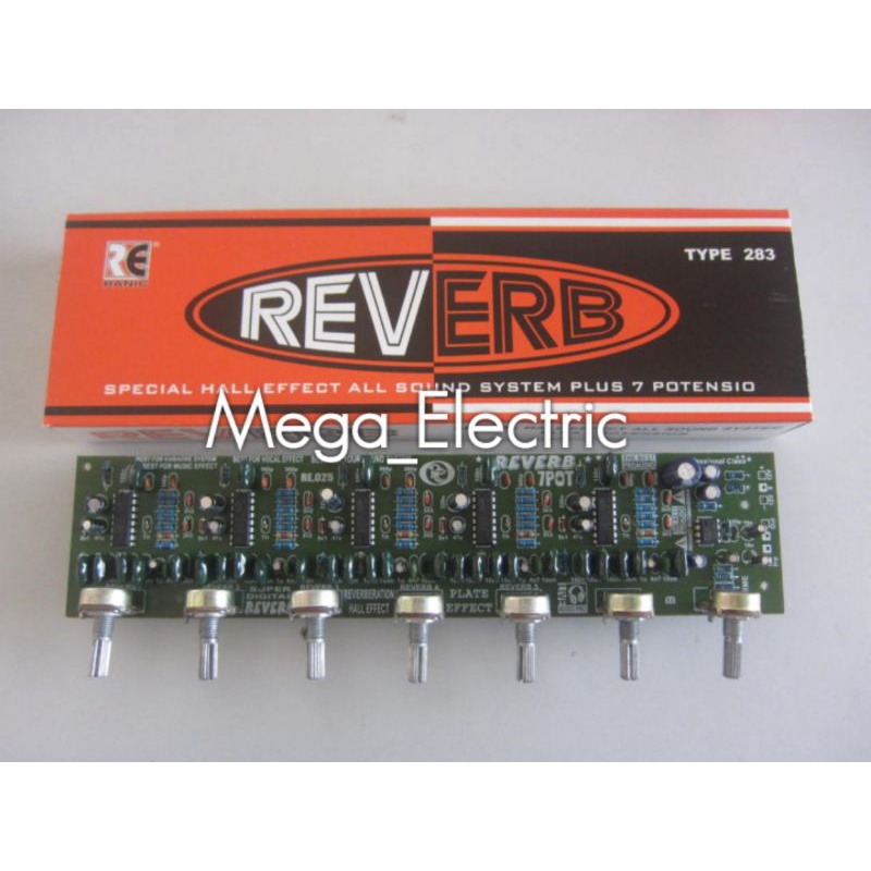 Kit Echo Reverb 7 Potensio