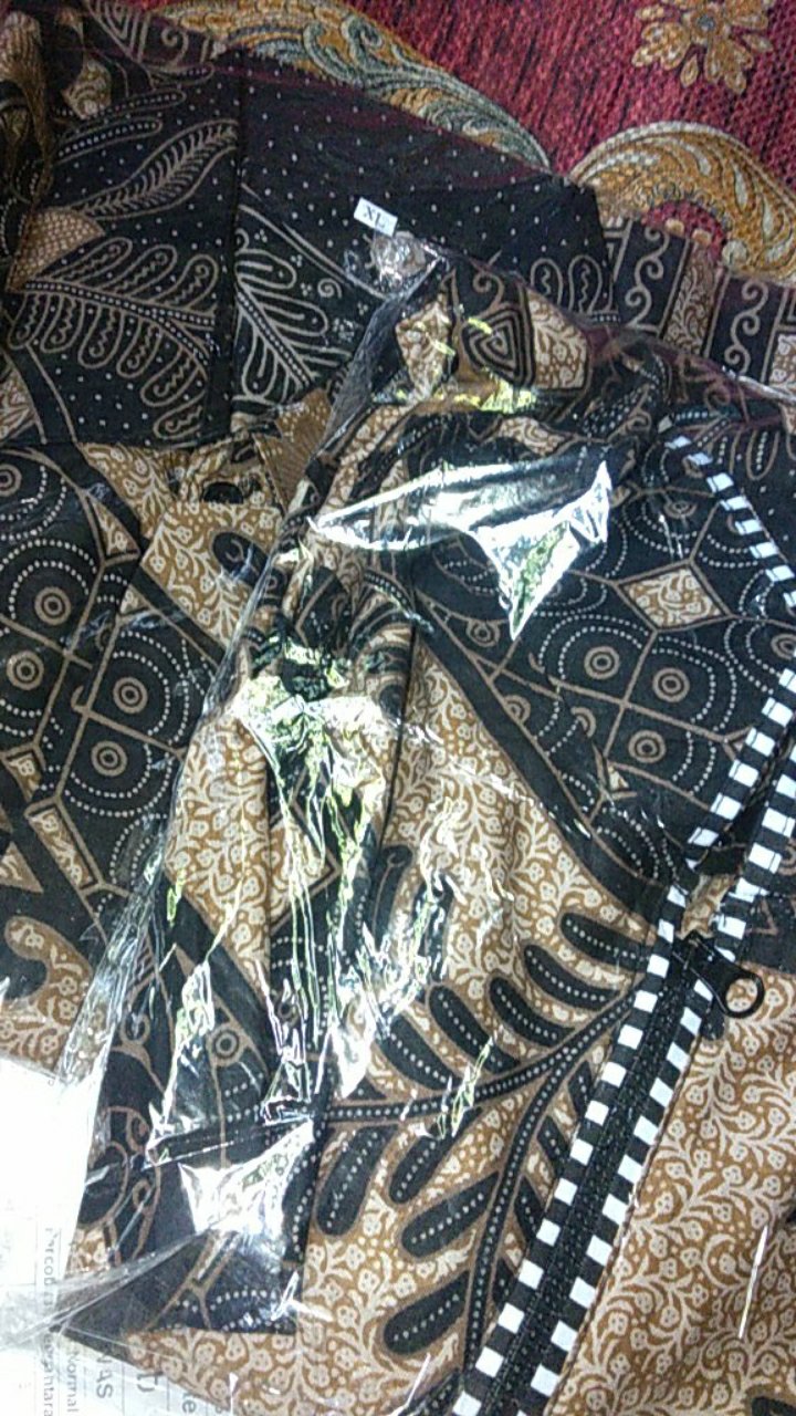 Maura Couple - Sania Ruffle Batik Couple Ori Ndoro Jowi Garansi Termurah Shopeebatik Modernkalongan