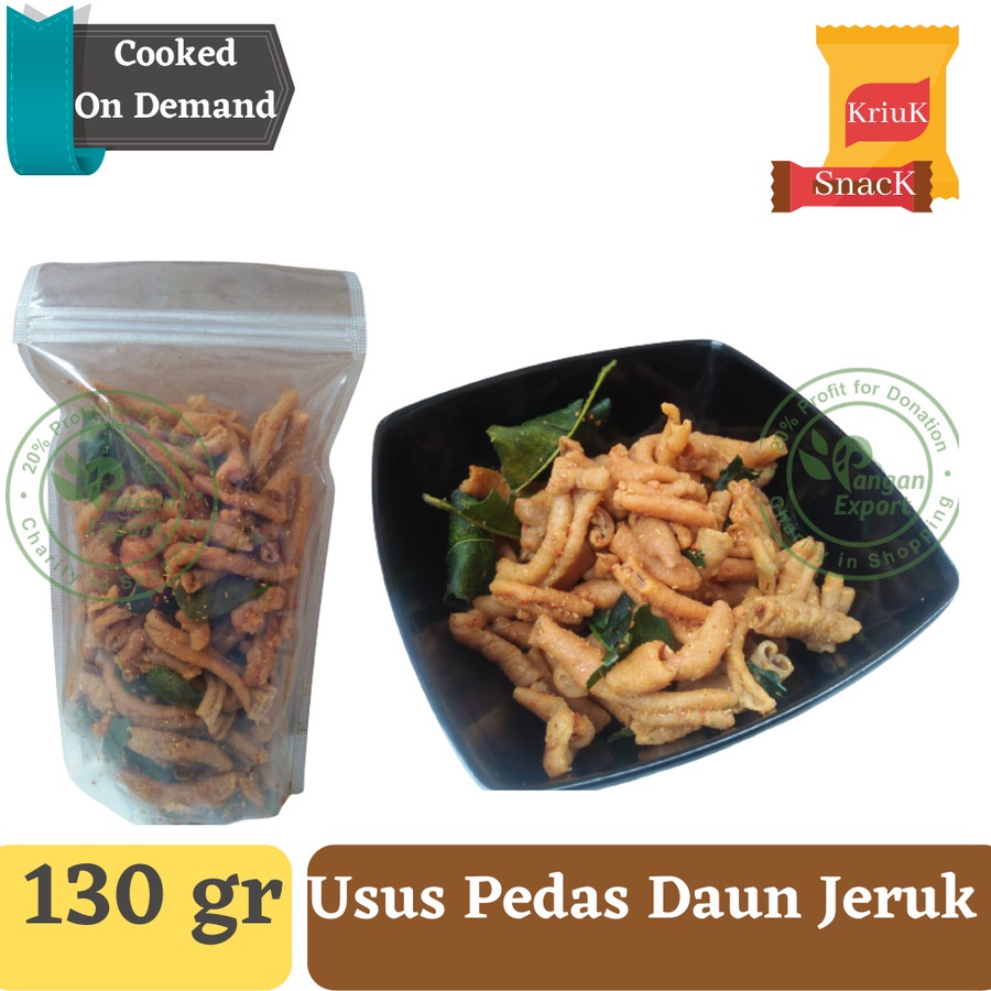 

Usus Pedas Daun Jeruk , Usus Pedas Thailand , Usus Crispy Kriuk gurih