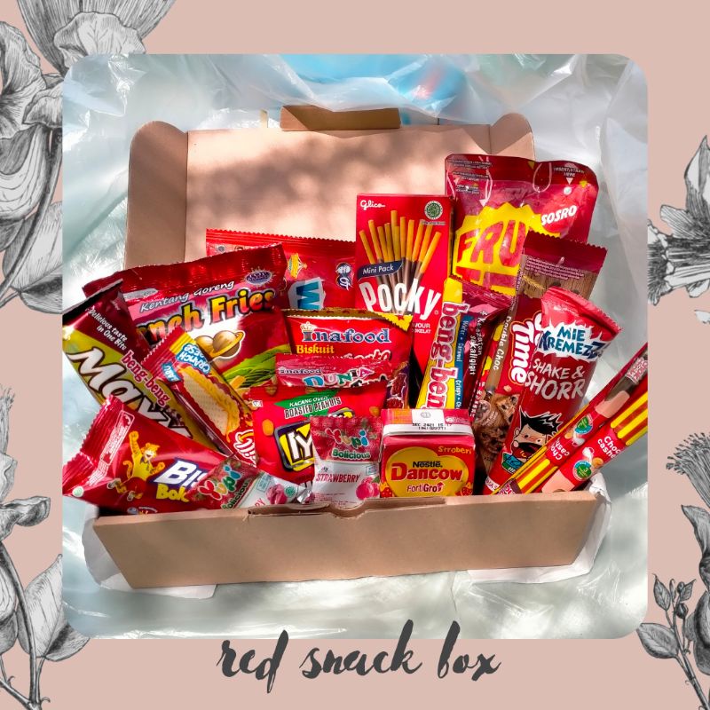

Snack Box [Gift Box Snack , Hampers Snack , Snackbox Jajan, Kado]
