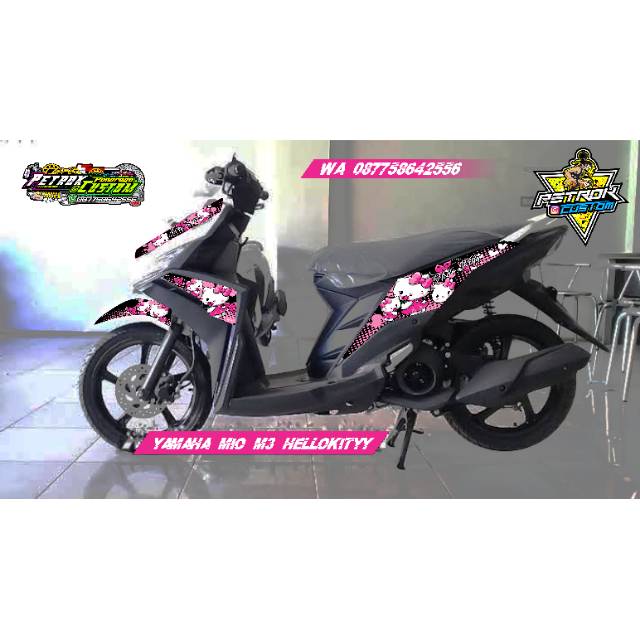 Striping Variasi Mio M3 Hello Kitty Terbaru