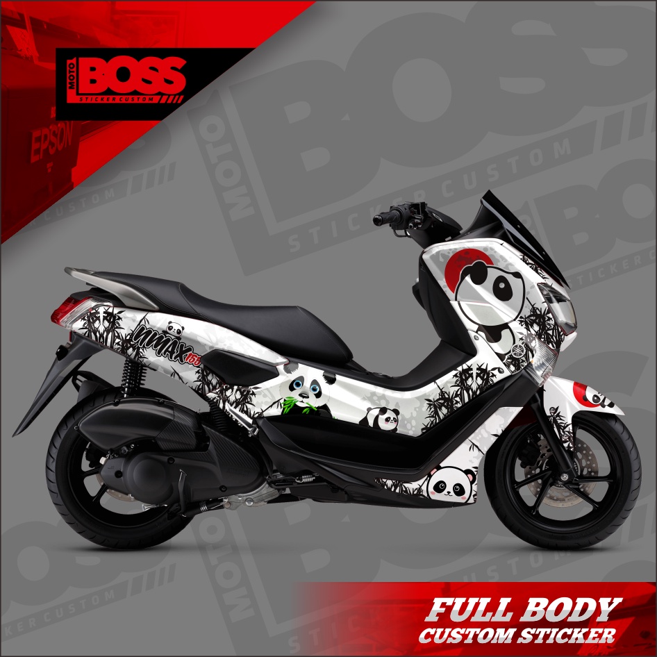 Decal Sticker Stiker Yamaha Nmax 2016 2017 2018 2019 Full Body Striping Full Body Nmax Old Stiker De