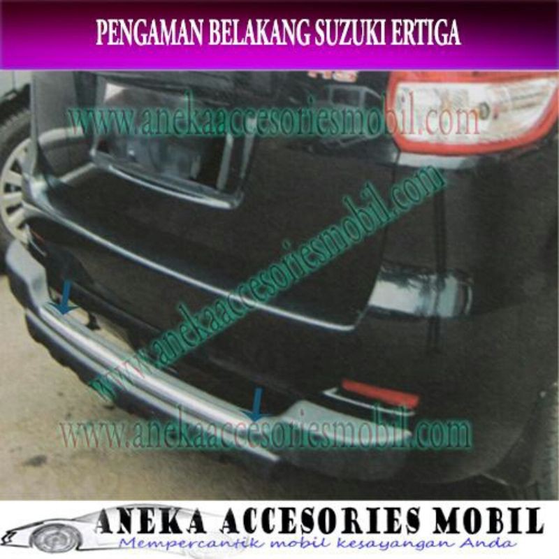 tanduk belakang suzuki ertiga lama new pengaman belakang ertiga
