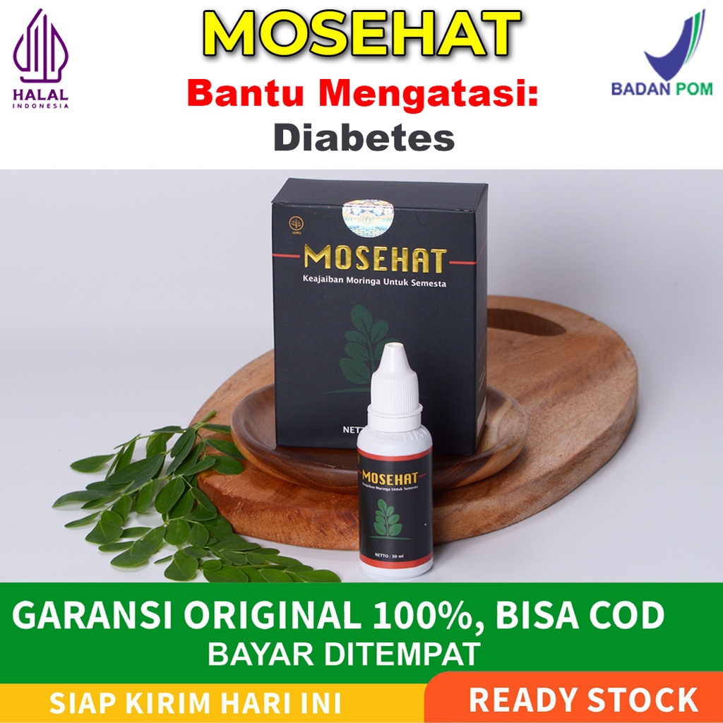 MOSEHAT - OBAT TETES BANTU ATASI DIABETES