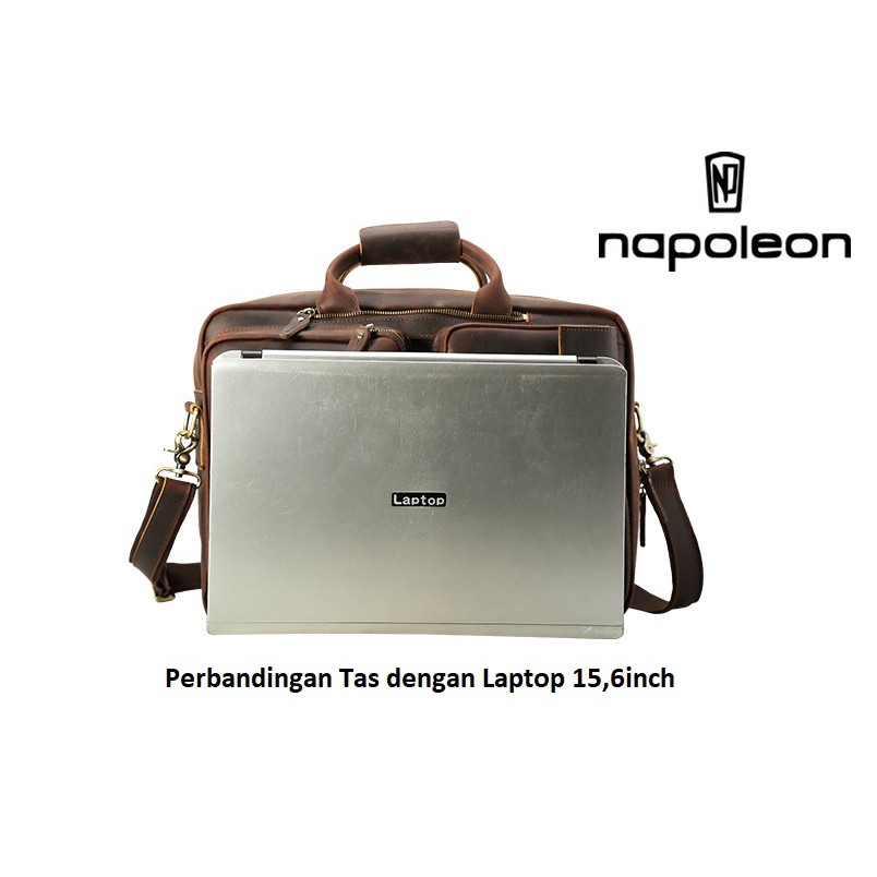 Tas Ransel &amp; Tas Selempang Kulit Sapi Asli - PILOT by Napoleon