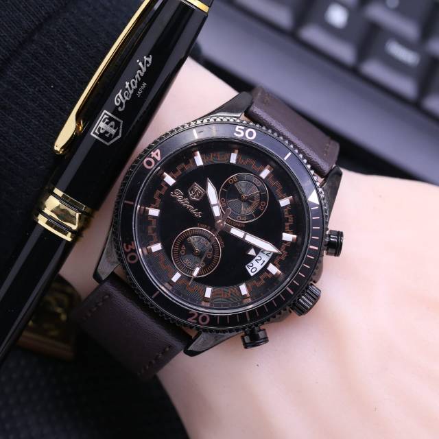 Jam Tangan Pria Tetonis Original 7650 New Best Seller