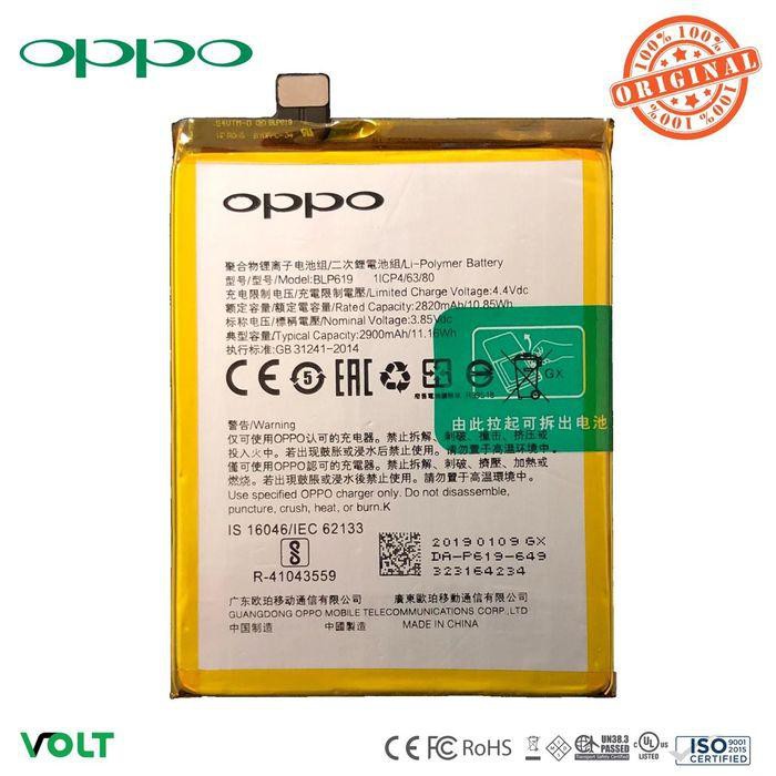Baterai Battery Batre Oppo A39 / A57 BLP619 Original 100% Terjangkau