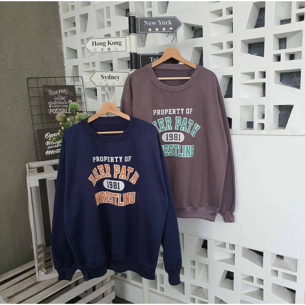 Sweater Oversize Wanita Dear Path XXL LD 130