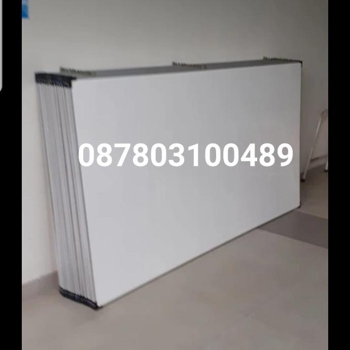 

Office & Stationery | Alat Tulis | Papan Tulis Whiteboard Gantung 120X240 Cm | Best Seller