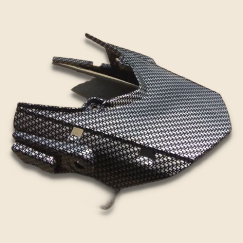 .covertail sambungan body blakang Ninja RR new karbon celup asli wtp