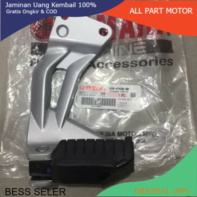 FOOTSTEP ASSY BELAKANG KIRI YAMAHA JUPITER Z ori ygp